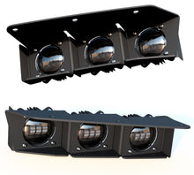 Laden Sie das Bild in den Galerie-Viewer, ORACLE Lighting 21-22 Ford Bronco Triple LED Fog Light Kit for Steel Bumper - Yellow