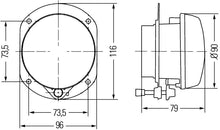 गैलरी व्यूवर में इमेज लोड करें, Hella 08-11 Mercedes Benz C350 Sport AMG Left Fog Lamp Assembly