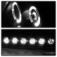 Carica l&#39;immagine nel visualizzatore di Gallery, Spyder Ford F150 97-03 Projector - LED Halo Amber Reflctr LED Blk Smke PRO-YD-FF15097-1P-AM-BSM