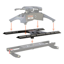 Carica l&#39;immagine nel visualizzatore di Gallery, Curt X5 Gooseneck-to-5th-Wheel Adapter Plate for Double Lock EZr