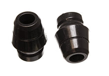 Laden Sie das Bild in den Galerie-Viewer, Energy Suspension 97-06 Jeep Wrangler YJ/TJ Black Front Bump Stop Set (Set of 2)