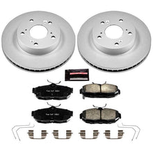 Cargar imagen en el visor de la galería, Power Stop 12-15 Honda Civic Front Z17 Evolution Geomet Coated Brake Kit