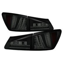 Cargar imagen en el visor de la galería, Spyder Lexus IS250 06-08 LED Tail Lights Black Smoke ALT-YD-LIS06-LED-BSM