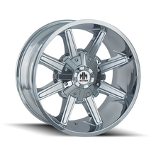 Cargar imagen en el visor de la galería, Mayhem 8104 Arsenal 20x9 / 6x120 BP / 18mm Offset / 78.1mm Hub Chrome Wheel