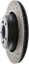 Laden Sie das Bild in den Galerie-Viewer, StopTech 00-03 BMW M5 (E39) Slotted &amp; Drilled Left Rear Rotor