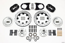 गैलरी व्यूवर में इमेज लोड करें, Wilwood Forged Dynalite Front Kit 12.19in Drilled 37-48 Ford Psgr. Car Spindle