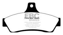 गैलरी व्यूवर में इमेज लोड करें, EBC 03-04 Pontiac GTO 5.7 (Solid Rear Rotors) Yellowstuff Rear Brake Pads