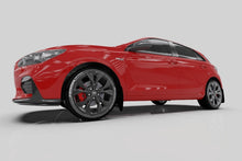 Carica l'immagine nel visualizzatore di Gallery, Rally Armor 2019+ Hyundai Elantra N Line UR Black Mud Flap w/ Silver Logo