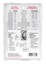 Cargar imagen en el visor de la galería, Spectre Magna-Clamp Hose Clamp 3/4in. - Chrome