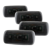 Laden Sie das Bild in den Galerie-Viewer, Xtune Dodge Ram 10-14 Dually 2 Red LED 2 Amber LED Fender Lights 4pcs Smoke ACC-LED-DR10-FL-SM
