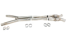 Carica l'immagine nel visualizzatore di Gallery, Kooks 05-08 Chevrolet Corvette Base Header and Catted Connection Kit-3in x 3in x 2-1/2in X-Pipe