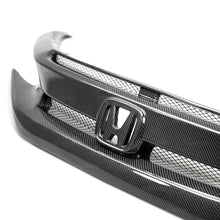 Cargar imagen en el visor de la galería, Seibon 16-18 Honda Civic OEM-Style Carbon Fiber Front Grill