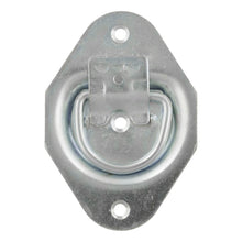 Load image into Gallery viewer, Curt 1-3/8in x 1-7/8in Recessed Tie-Down Ring (1200lbs Clear Zinc)