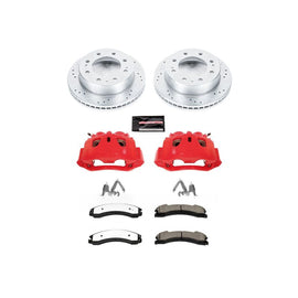 Power Stop 12-19 Chevrolet Silverado 2500 HD Z36 Truck and Tow Kit w/ Calipers - Front - 2to4wheels