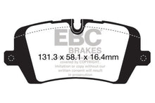 गैलरी व्यूवर में इमेज लोड करें, EBC 13+ Land Rover Range Rover 3.0 Supercharged Greenstuff Rear Brake Pads