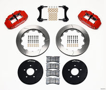 गैलरी व्यूवर में इमेज लोड करें, Wilwood Narrow Superlite 6R Front Hat Kit 12.88in Red 1994-2004 Mustang