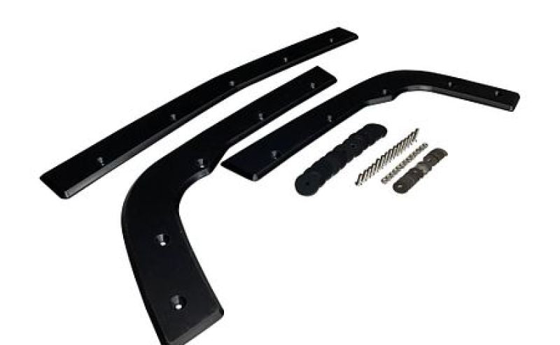 ProTEKt 18-19 Dodge Challenger Widebody Custom Fit Front Bumper Protection Skid Plates