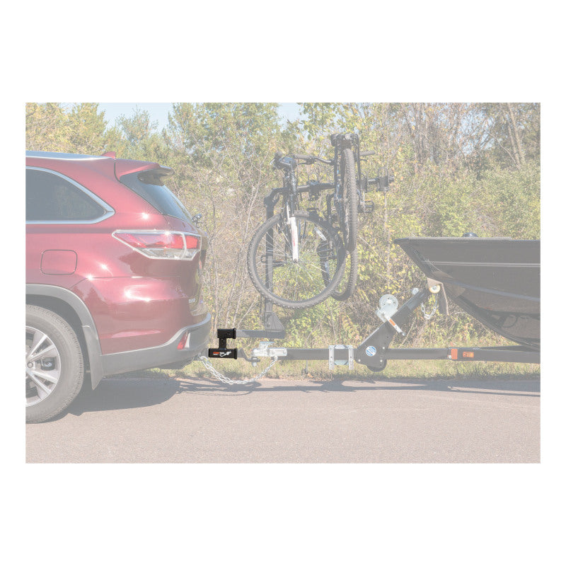Curt Dual Receiver Extender (2in Shank 3500lbs 5-13/16in Rise)