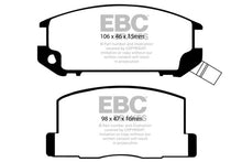 Carica l&#39;immagine nel visualizzatore di Gallery, EBC 85-90 Toyota MR2 1.6 Yellowstuff Rear Brake Pads