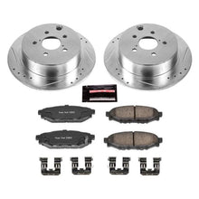 Carica l&#39;immagine nel visualizzatore di Gallery, Power Stop 16-18 Subaru Crosstrek Rear Z23 Evolution Sport Brake Kit