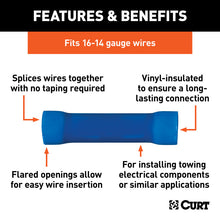 Load image into Gallery viewer, Curt Butt Connectors (16-14 Wire Gauge 100-Pack)