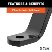 गैलरी व्यूवर में इमेज लोड करें, Curt Class 3 Ball Mount (2in Shank 5000lbs 8in Drop 11-1/2in Long)