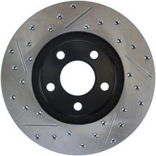 Carica l&#39;immagine nel visualizzatore di Gallery, StopTech Slotted &amp; Drilled Sport Brake Rotor