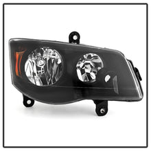 Carica l&#39;immagine nel visualizzatore di Gallery, xTune 11-17 Dodge Grand Caravan OEM Style Headlights - Black (HD-JH-CHRTC08-AM-BK)