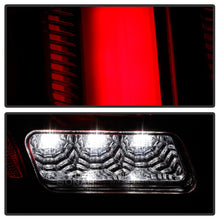 Carica l&#39;immagine nel visualizzatore di Gallery, Spyder 10-12 Ford Mustang Red Light Bar LED Sequential Tail Lights - Blk ALT-YD-FM10-RBLED-BK