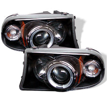 Laden Sie das Bild in den Galerie-Viewer, Spyder Dodge Dakota 97-04/Durango 98-03 1PC Projector Headlights LED Halo LED Blk PRO-YD-DDAK97-BK