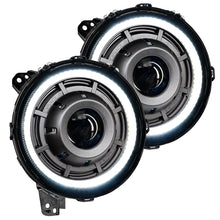 Carica l'immagine nel visualizzatore di Gallery, Oracle Oculus Bi-LED Projector Headlights for Jeep JL/Gladiator JT - Graphite Metallic - 5500K