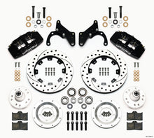 गैलरी व्यूवर में इमेज लोड करें, Wilwood Dynapro 6 Front Hub Kit 12.19in Drilled 69-70 Impala Drum/Disc 69-82 Vette
