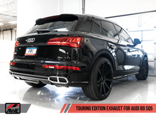 Charger l&#39;image dans la galerie, AWE Tuning Audi B9 SQ5 Non-Resonated Touring Edition Cat-Back Exhaust - No Tips (Turn Downs)