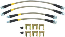 Charger l&#39;image dans la galerie, StopTech 4/90-99 Mistsubishi 3000GT Stainless Steel Front Brake lines