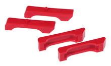 Carica l&#39;immagine nel visualizzatore di Gallery, Prothane 68-87 GM Small Block Radiator Insolators - Red