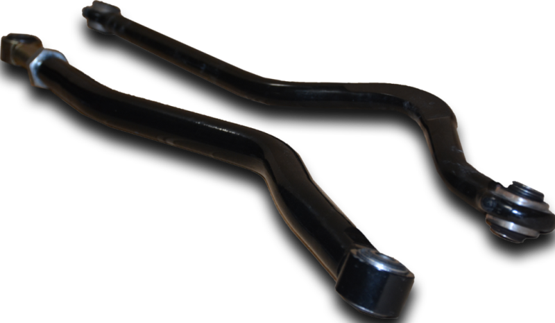 DV8 Offroad 07-18 Jeep Wrangler JK Rear Bushing Style Track Bar - Black