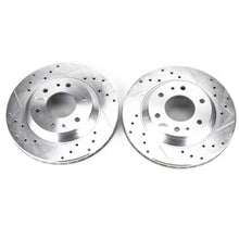 Carica l&#39;immagine nel visualizzatore di Gallery, Power Stop 04-05 Buick Rainier Front Evolution Drilled &amp; Slotted Rotors - Pair