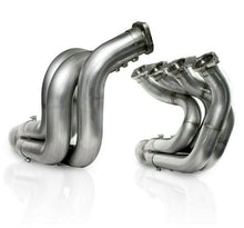 Carica l'immagine nel visualizzatore di Gallery, Stainless Works Chevy Big Block - Dragster Headers 2-3/8in - 2-1/2in Stepped Downsweep Short Headers