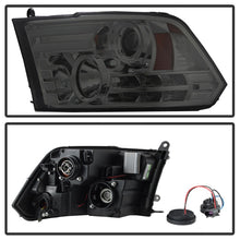 Laden Sie das Bild in den Galerie-Viewer, Spyder Dodge Ram 09-12 Projector Headlights Light Bar DRL Smoke PRO-YD-DR09-LBDRL-SM