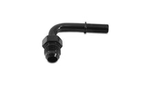 Carica l&#39;immagine nel visualizzatore di Gallery, Vibrant 90 Degree Male AN Push-On EFI Adapter AN -6 Barb 0.375in