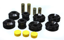 Laden Sie das Bild in den Galerie-Viewer, Energy Suspension 10 Chevy Camaro Black Front End Control Arm Bushing Set
