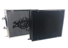 गैलरी व्यूवर में इमेज लोड करें, CSF BMW B58/B48 Front Mount Triple-Pass Heat Exchanger w/Rock Guard - Black