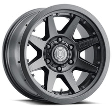 गैलरी व्यूवर में इमेज लोड करें, ICON Rebound Pro 17x8.5 6x5.5 25mm Offset 5.75in BS 95.1mm Bore Satin Black Wheel