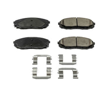 Carica l&#39;immagine nel visualizzatore di Gallery, Power Stop 15-19 Kia Sedona Front Z17 Evolution Ceramic Brake Pads w/Hardware