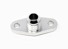 Charger l'image dans la galerie, Torque Solution Billet Offset Oil Drain Flange w/ Integrated -10AN Flange: T3/T4 &amp; PTE/Borg Turbo