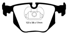 Laden Sie das Bild in den Galerie-Viewer, EBC 01-07 BMW M3 3.2 (E46) Yellowstuff Rear Brake Pads