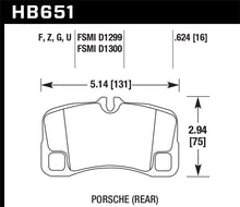 Load image into Gallery viewer, Hawk 07-08 Porsche 911 GT3/GT3 CUP / 08 911 GT2 /  07-08 911 Turbo Rear Ceramic Street Brake Pads