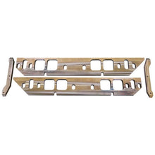 Carica l&#39;immagine nel visualizzatore di Gallery, Moroso GM BBC Oval Port Intake Manifold Spacers - Machined Aluminum