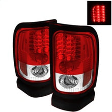 Carica l&#39;immagine nel visualizzatore di Gallery, Spyder Dodge Ram 1500 94-01/Ram 2500/3500 94-02 LED Tail Lights Red Clear ALT-YD-DRAM94-LED-RC