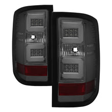 Cargar imagen en el visor de la galería, Spyder Chevy Silverado 2016-2017 Light Bar LED Tail Lights - Smoke ALT-YD-CS16-LED-SM